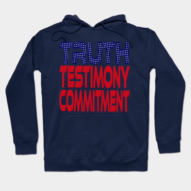 #OurPatriotism: Truth, Testimony, Commitment by André Robinson Hoodie by Village Values